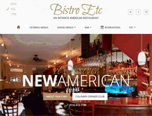 Tablet Screenshot of bistroetc.com